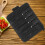 5Pièces Roll Cutter Noir Résistant Compartiments Protecteurs 4