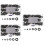 3Sets 260-Delige Manganen Snap Locking Washers Zwart 8