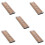 5Pièces Rangement Pratique Anches Hautbois ABS Couleur Marron 6