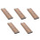 5Pièces Rangement Pratique Anches Hautbois ABS Couleur Marron 10