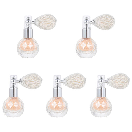 5Pcs Multi-Use Highlighter Gloss Sprayer Bottles in Light Gold 2