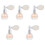 5Pcs Multi-Use Highlighter Gloss Sprayer Bottles in Light Gold 6