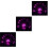 3Pcs 4M 40- Battery LED String Lights for Christmas Party 4