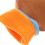 2Paires Anti-Morsure En Polyester Épais Protection Main Marron 5