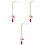 3Pièces Pendentifs Créatifs Durable Décor 4
