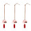 3Pièces Pendentifs Créatifs Durable Décor 5
