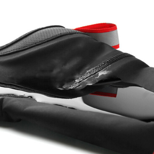2Pièces Couvre-Chaussures Cyclisme Noires Thermiques Résistantes 2