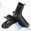 2Pièces Couvre-Chaussures Cyclisme Noires Thermiques Résistantes 8