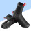 2Pièces Couvre-Chaussures Cyclisme Noires Thermiques Résistantes 9