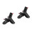 2Pièces Couvre-Chaussures Cyclisme Noires Thermiques Résistantes 11