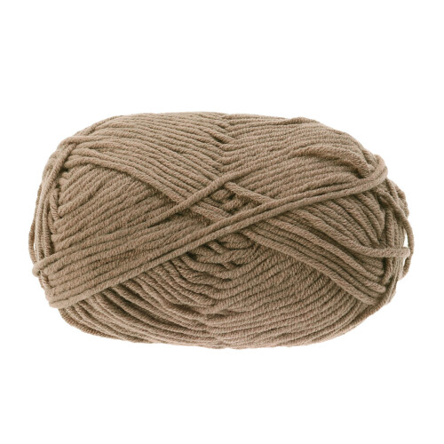 2Pièces Fil Coton Lait Café Idéal Tricot Chapeaux Écharpes Sensation 1