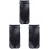 3Pcs Black Pen Case Holder Durable Pen Storage Bag for Office 3