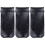 3Pcs Black Pen Case Holder Durable Pen Storage Bag for Office 5