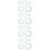 20Pcs Flexible Plastic Quilting Rulers Grey Patchwork Sewing Tools 8