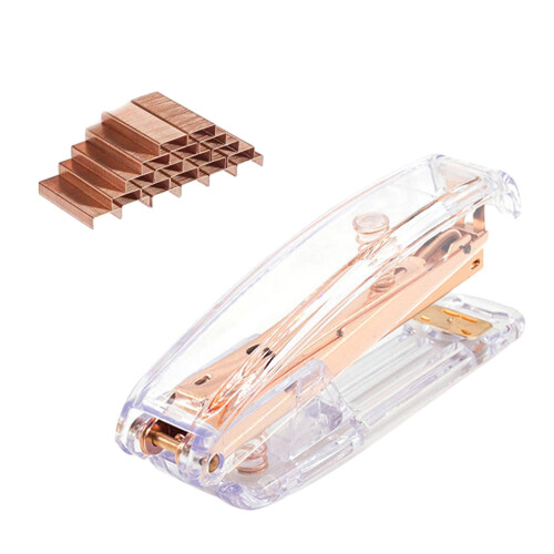 2Pcs Assorted Office Desk Stapler Portable Use 1