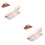 2Pcs Assorted Office Desk Stapler Portable Use 6