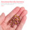 200pcs Diy Buttons Small Crystal 7