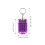 9Pcs Portable Calculator Key Ring Mini Electronic Student Calculators 2