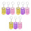 9Pcs Portable Calculator Key Ring Mini Electronic Student Calculators 8