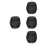 4Pcs Black Waterproof Shield with Reflective Strip for Bike 5