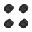 4Pcs Black Waterproof Shield with Reflective Strip for Bike 7