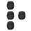 4Pcs Black Waterproof Shield with Reflective Strip for Bike 8