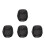 4Pcs Black Waterproof Shield with Reflective Strip for Bike 9