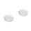 2Pcs Household Ceramic Ginger Garlic Accessory Easy Clean White 6