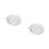 2Pcs Household Ceramic Ginger Garlic Accessory Easy Clean White 8