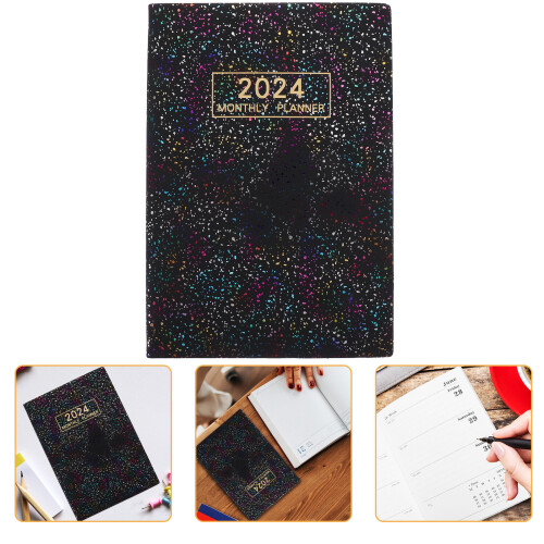 3Pcs Convenient Daily Planner Notebooks Paper & Cover 1