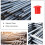 60 Pcs Safety Steel Cap Rebar End Caps Equipment Work 6