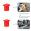60 Pcs Safety Steel Cap Rebar End Caps Equipment Work 8