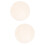 2Pièces Support Bois Rond DIY Bois Naturel Pour 7