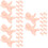 90Pcs Adorable Small Plastic Babies Pink Decoration Gift 8