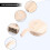 1-Pack Wooden Dumpling Mold Press Tool for Dumpling Making Housewarming Khaki Color 4