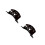 2Pcs Black Plastic Violin Bridge Tool Measuring Template for Repair 6