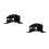 2Pcs Black Plastic Violin Bridge Tool Measuring Template for Repair 8