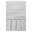 3Pcs Armrest Hanging Storage Organizer Grey Oxford Cloth for Sofa 2