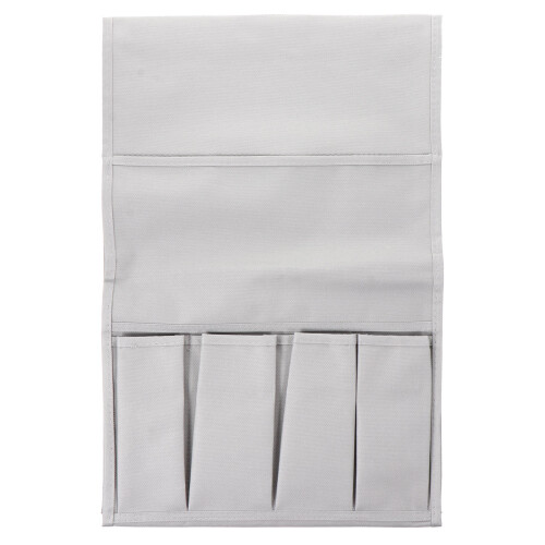 3Pcs Armrest Hanging Storage Organizer Grey Oxford Cloth for Sofa 1
