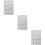 3Pcs Armrest Hanging Storage Organizer Grey Oxford Cloth for Sofa 10