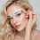 3Pcs Eyebrow Stencil Templates White Adhesive Precision Shaping Tools 3