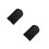 10Pcs Black Breathable Suit Covers Washable Dust-Proof Storage Bags 5