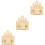 3Sets Interactieve Khaki Busy Board Kinderspeelgoed DIY Educatief 5
