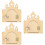 3Sets Interactieve Khaki Busy Board Kinderspeelgoed DIY Educatief 6