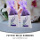 75Pièces Violet Vintage Organza Pour Rangement 8