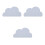 3Pcs Heat Resistant Grey Silicone Cloud Table Mats Kids Washable 3