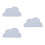 3Pcs Heat Resistant Grey Silicone Cloud Table Mats Kids Washable 7
