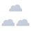 3Pcs Heat Resistant Grey Silicone Cloud Table Mats Kids Washable 8