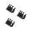 3Pcs Black Finger Trainer Hand Exerciser for Guitar Music Practice 6
