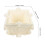 Herbruikbare Plastic Mal Voor Cement Bloempotten in Beige Kleur 2
